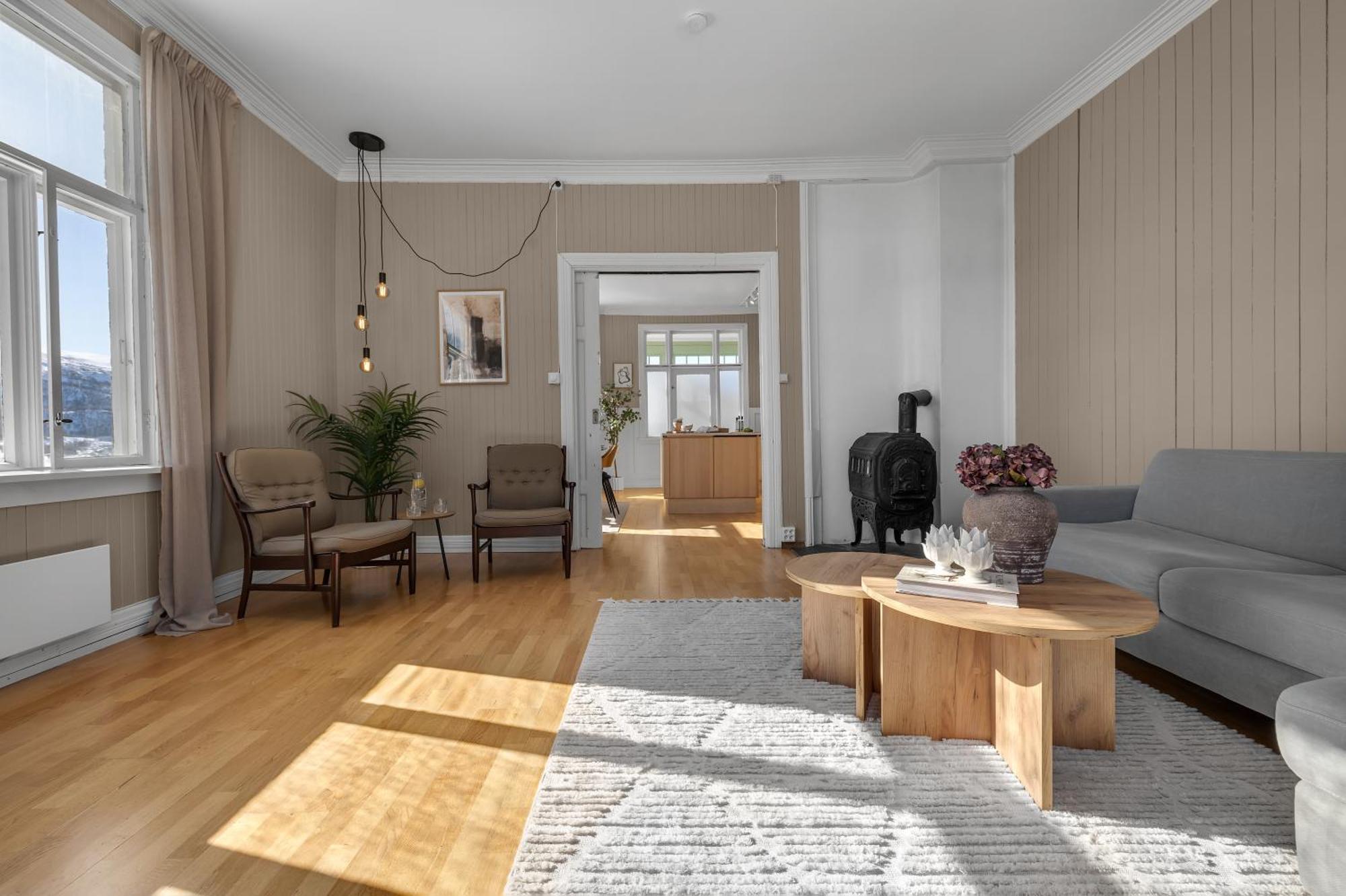 Lovely City Center Apartment With Amazing Views And Free Parking! ترومسو المظهر الخارجي الصورة