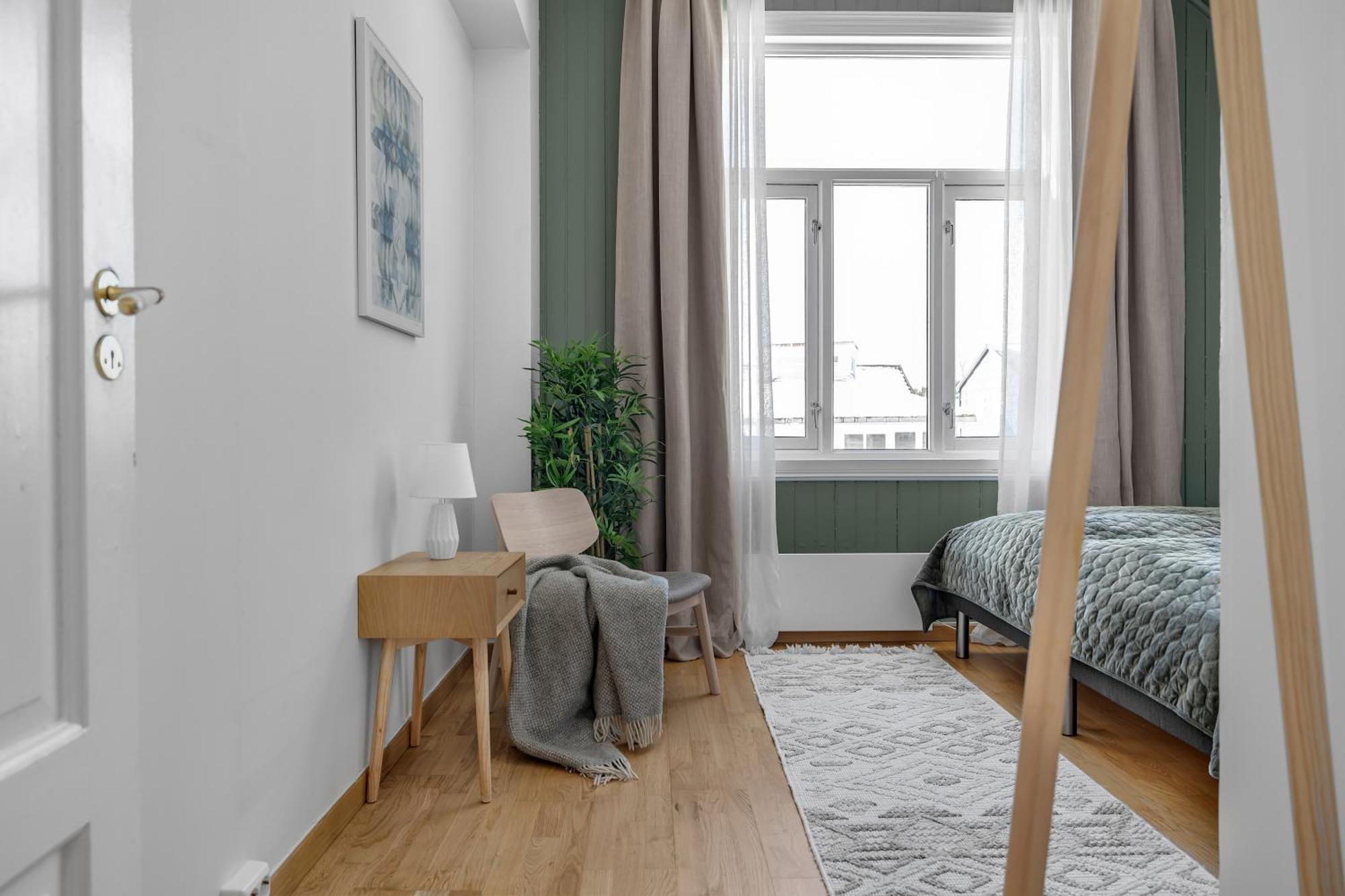 Lovely City Center Apartment With Amazing Views And Free Parking! ترومسو المظهر الخارجي الصورة