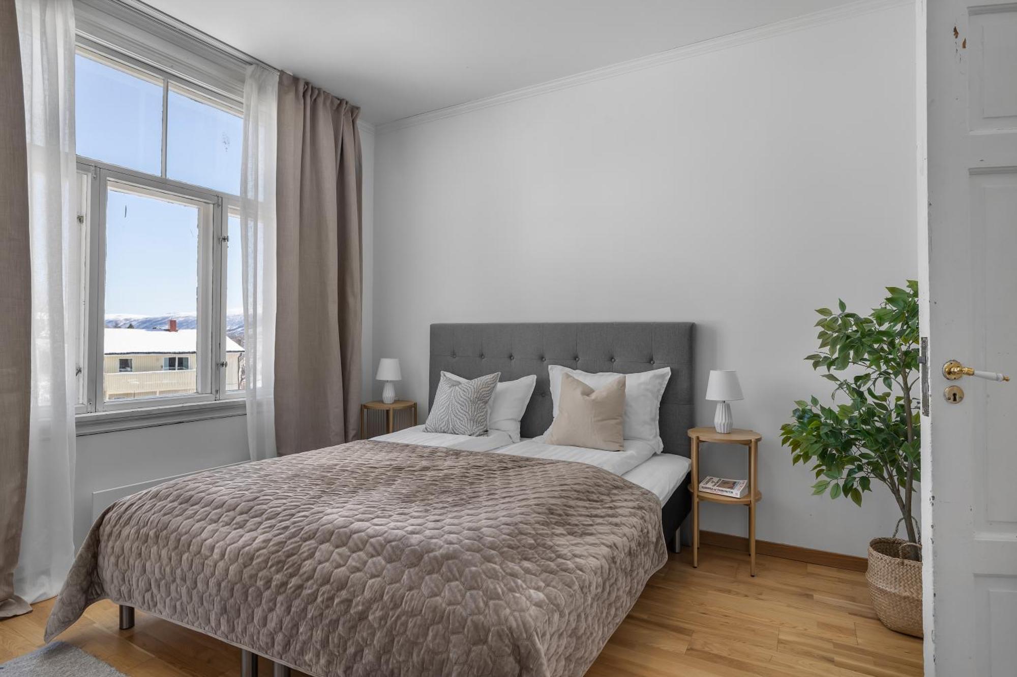 Lovely City Center Apartment With Amazing Views And Free Parking! ترومسو المظهر الخارجي الصورة